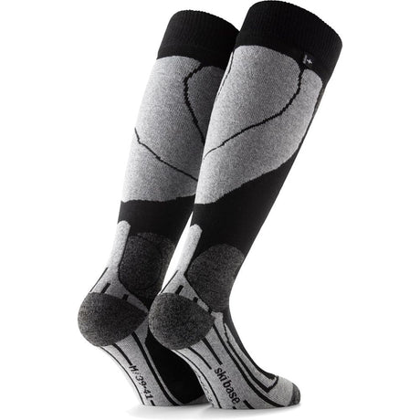 Rohner Damen Skisocken L/R schwarz-grau Produktbild 1