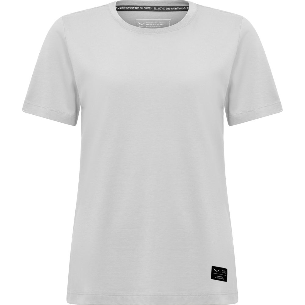 Salewa Eagle Logo Patch Damen optical white T-Shirt Produktbild 0