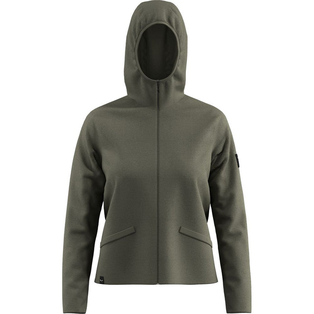 Salewa Fanes Sarner Woll-Jacke Damen faded-green-melange Produktbild 0