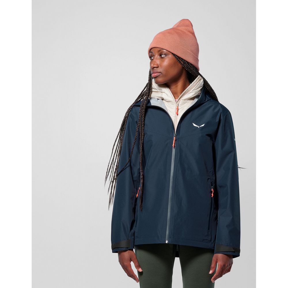Salewa Puez 25l Powertex Regenjacke Damen navy-blazer Produktbild 9