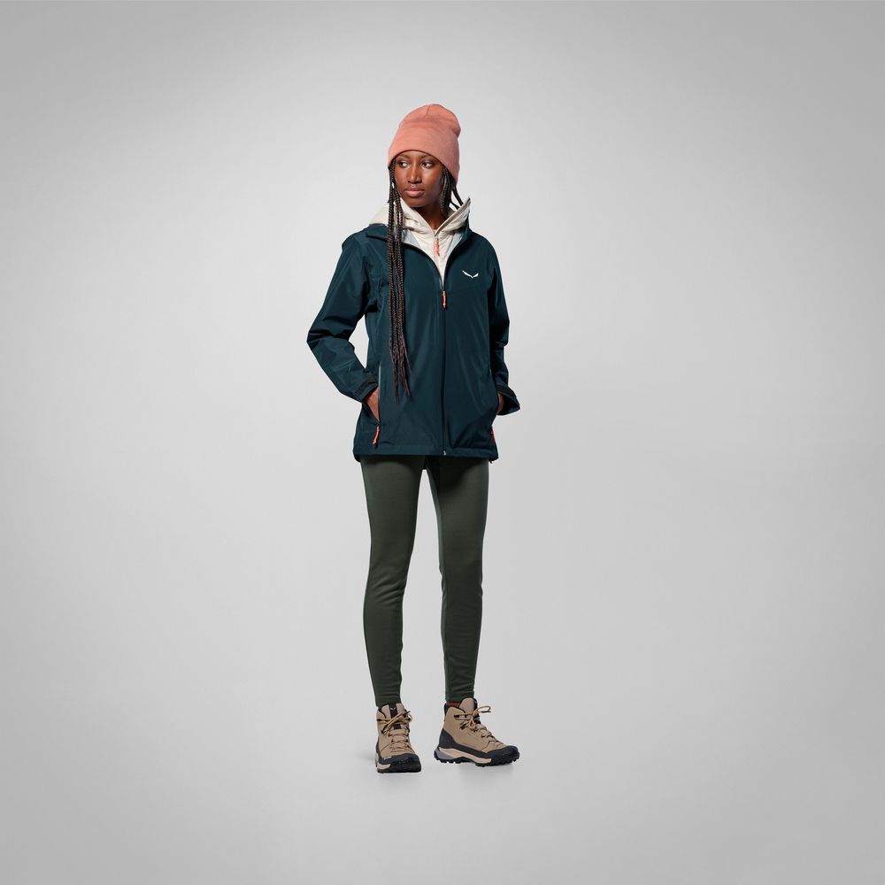 Salewa Puez 25l Powertex Regenjacke Damen navy-blazer Produktbild 7