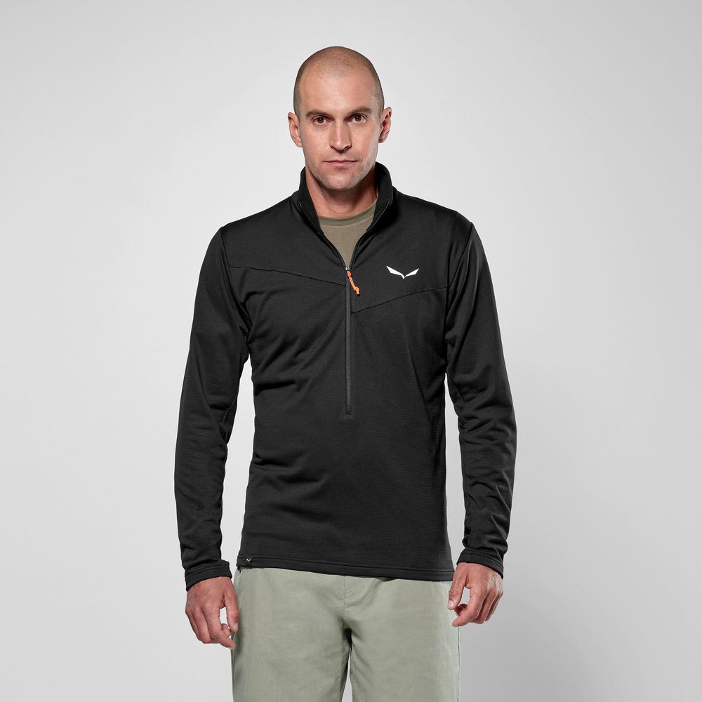 Salewa Puez Cammino PL HZ Herren Fleecejacke black out Produktbild 4