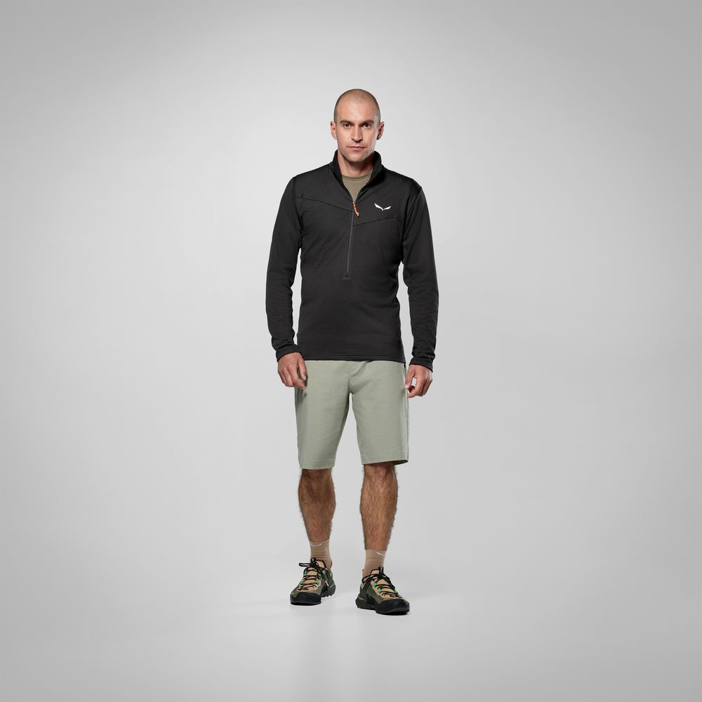 Salewa Puez Cammino PL HZ Herren Fleecejacke black out Produktbild 5