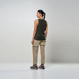 Salewa Puez Dry Damen Tank-Shirt dark-olive Produktbild 7