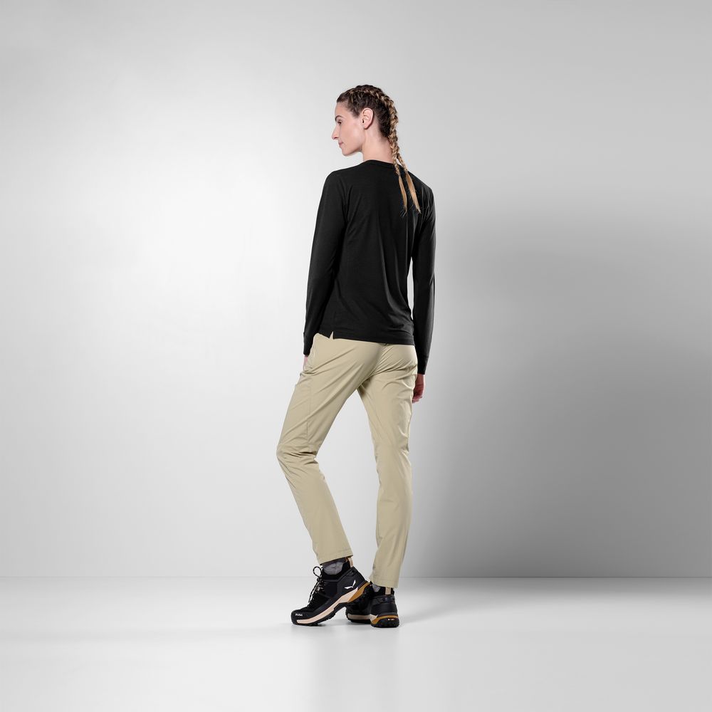 Salewa Puez Dry Tee Damen Longsleeve black-out Produktbild 4