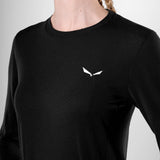 Salewa Puez Dry Tee Damen Longsleeve black-out Produktbild 5