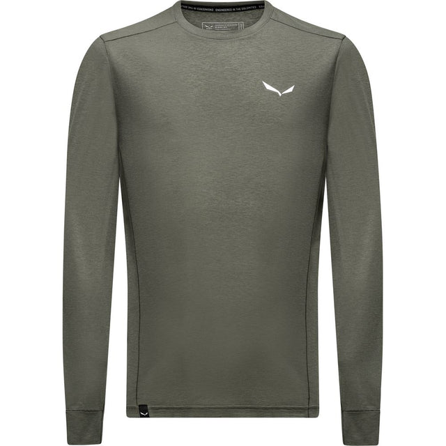 Salewa Puez Dry Tee Herren Longsleeve faded-green Produktbild 0