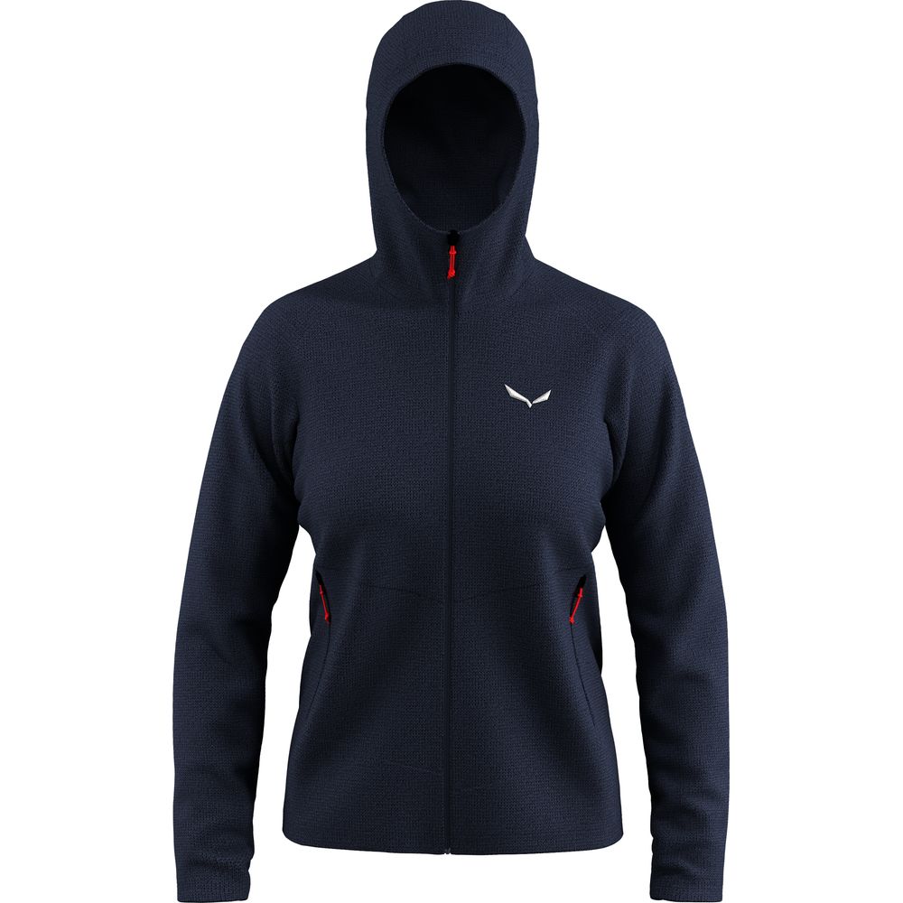 Salewa Puez Rocca Hooded Midlayer Damen navy-blazer Produktbild 0