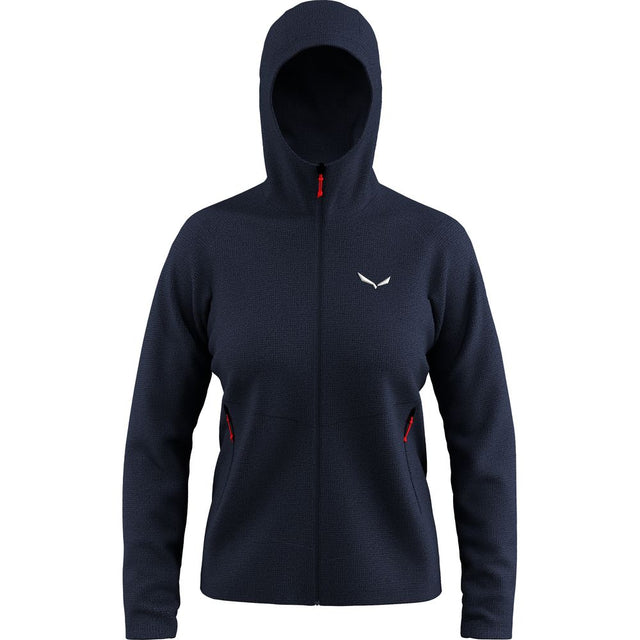 Salewa Puez Rocca Hooded Midlayer Damen navy-blazer Produktbild 0