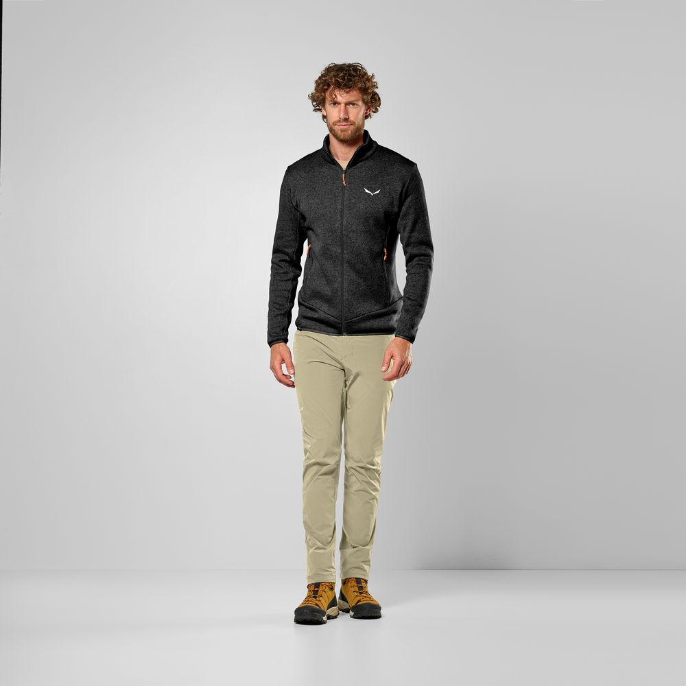 Salewa Puez Rocca PL Herren Fleecejacke black out Produktbild 2