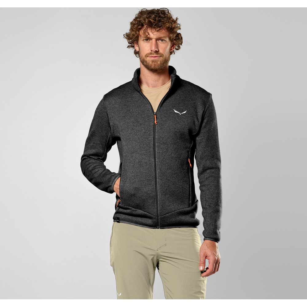 Salewa Puez Rocca PL Herren Fleecejacke black out Produktbild 4