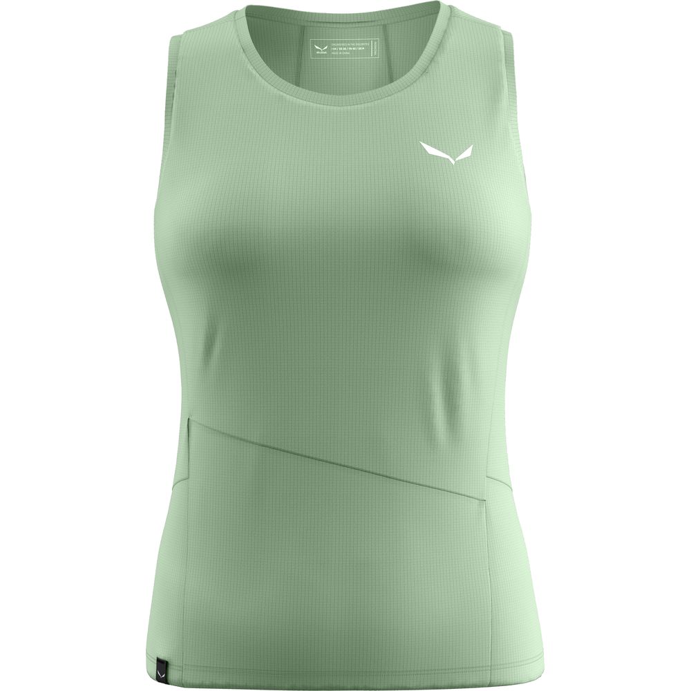 Salewa Puez Sporty Dry Damen Tank-Shirt  pastel-green Produktbild 0