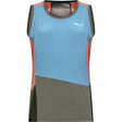 Salewa Puez Sporty Dry Damen Tank-Shirt morning-blue-multi Produktbild 0