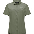 Salewa Puez S/S Shirt Damen Funktionshemd faded-green Produktbild 0