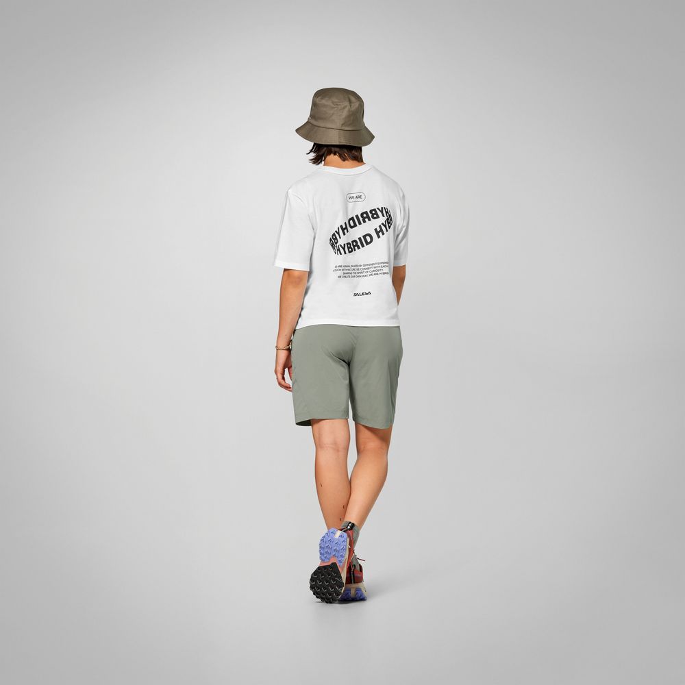 Salewa Puez Talvena DST Damen Trekking-Short faded-green Produktbild 3