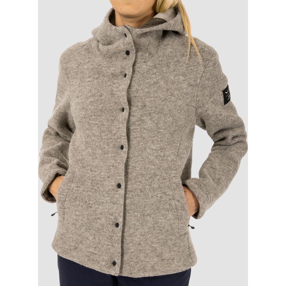 Salewa Sarner Undyed Wool Hooded Woll-Softshell Damen undyed Produktbild 3