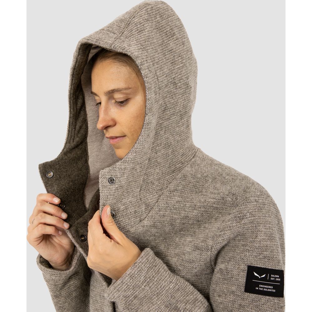 Salewa Sarner Undyed Wool Hooded Woll-Softshell Damen undyed Produktbild 4