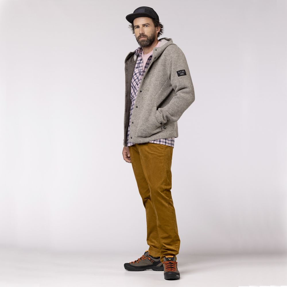 Salewa Sarner Undyed Wool Hooded Woll-Softshell Herren undyed Produktbild 2