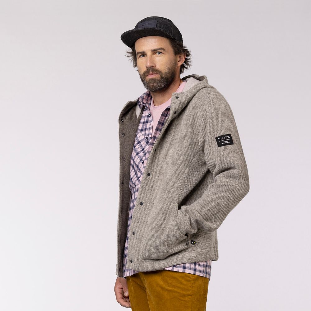 Salewa Sarner Undyed Wool Hooded Woll-Softshell Herren undyed Produktbild 8