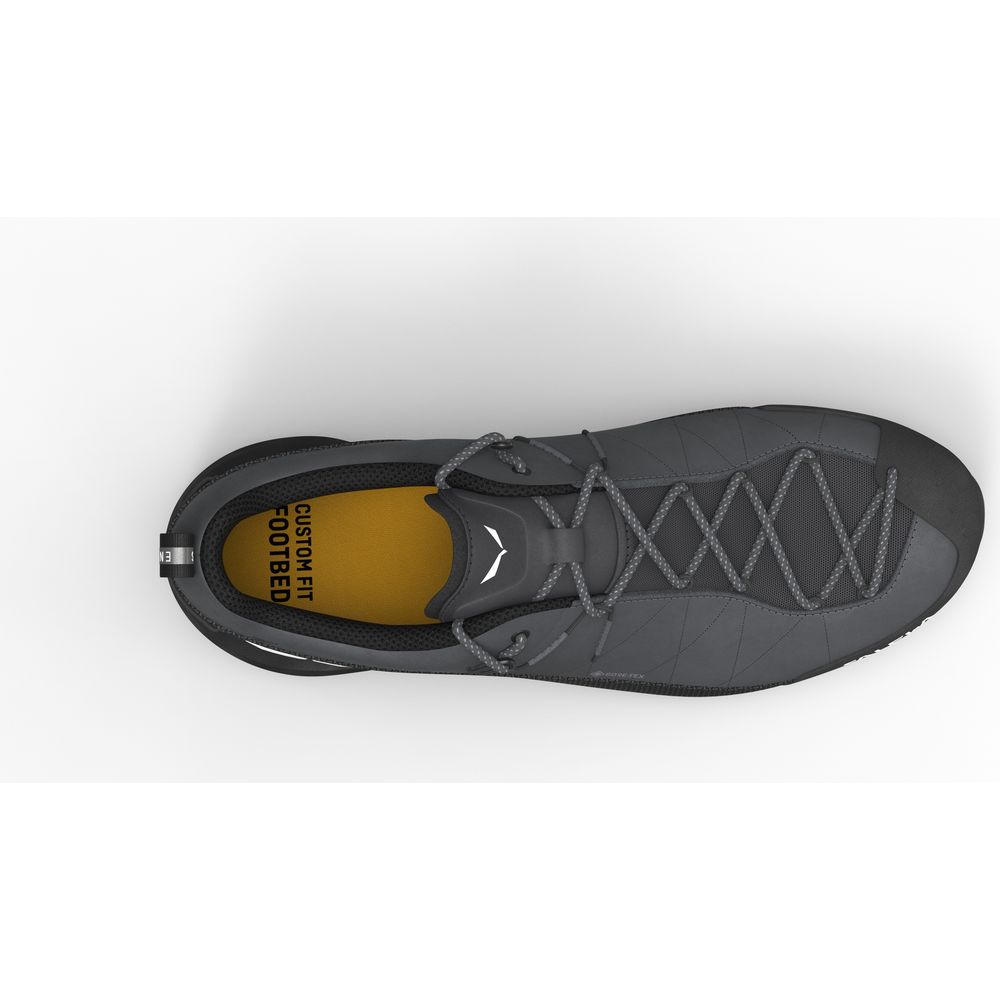 Salewa Wildfire Leather 2 GTX Herren Zustiegschuh quiet-shade-black Produktbild 3