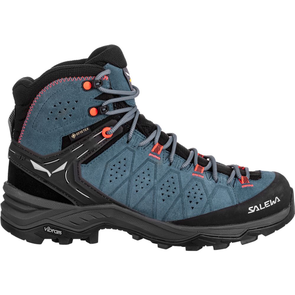 Salewa WS Alp Trainer 2 Mid GTX Damen Wanderschuh java-blue-fluo-coral Produktbild 4