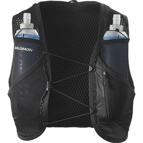 Salomon Active Skin 8 Set Black/metal Laufrucksack black-metal Produktbild 1