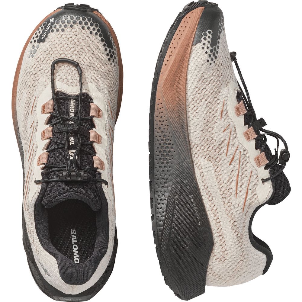 Salomon Aero Blaze 4 Grvl GTX W Damen Trailrunningschuh vanilla ice/black/burro Produktbild 5