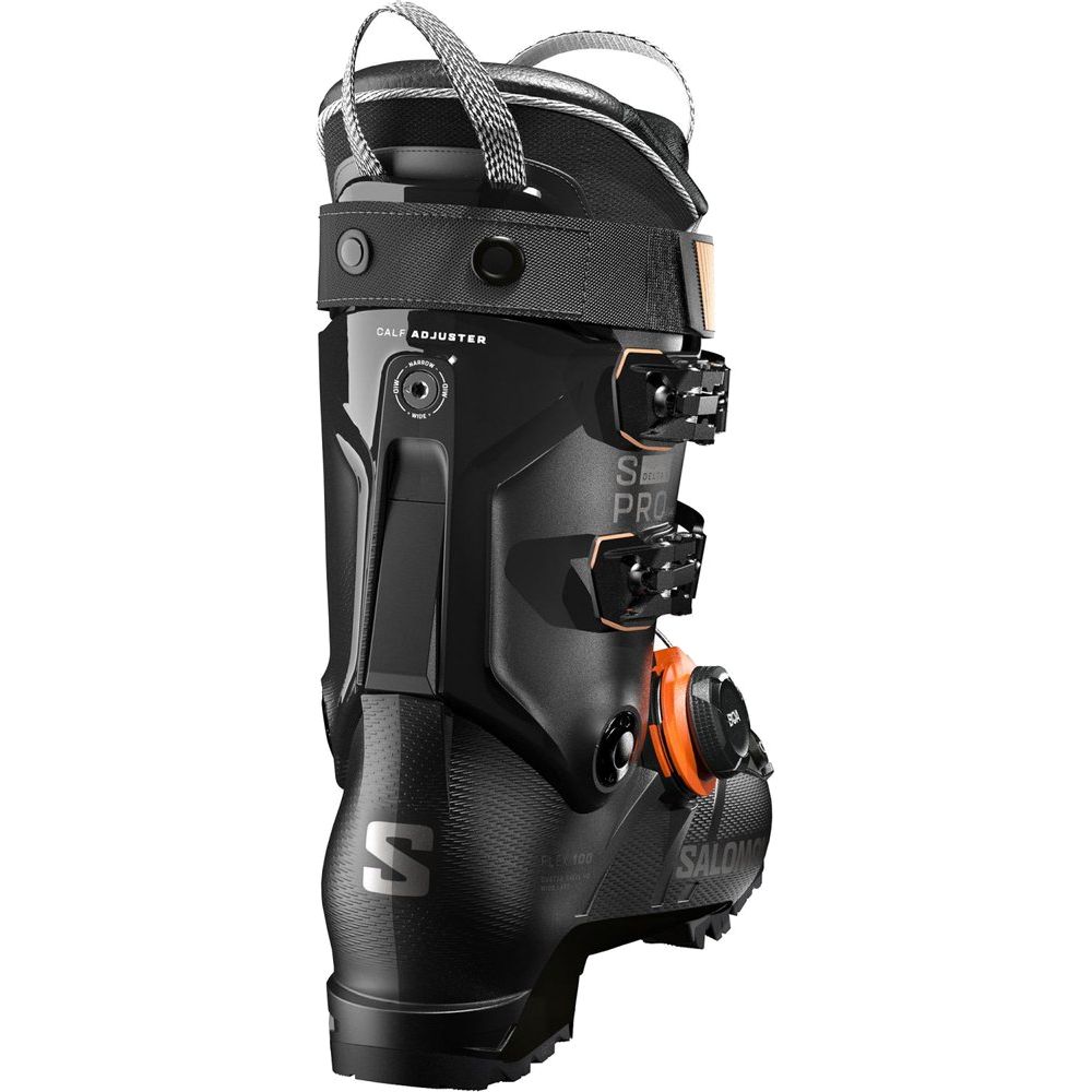 Salomon Alp Boots S/pro Delta S Boa X100 Herren Skischuhe black-dark-grey-met-orange-tiger Produktbild 3