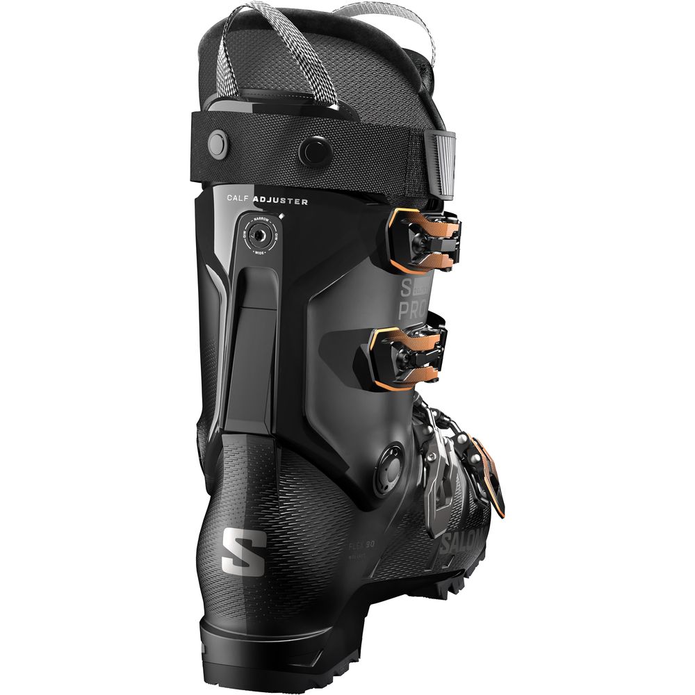 Salomon Alp Boots S/pro Delta X90 GW Black/dr G black dark grey met orange tiger Produktbild 1