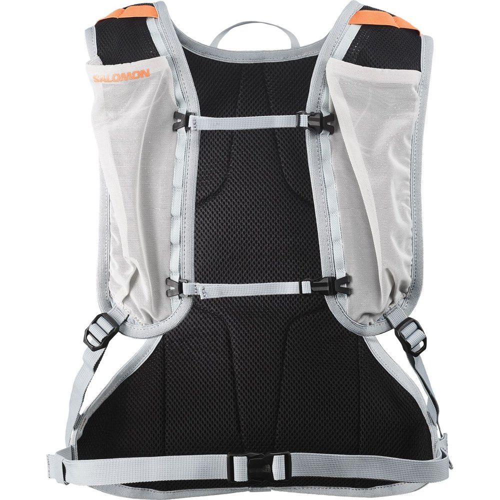 Salomon Cross 8 Laufrucksack gray-violet-quarry-nectarine Produktbild 1