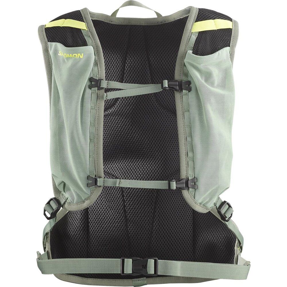 Salomon Cross 8 Trailrunningrucksack green milieu agave green sharp Produktbild 1