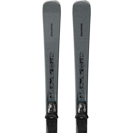 Salomon E S/MAX W X7 TI + M10 GW L Damen Alpin-Ski & Bindung black-glitter-birch Produktbild 1