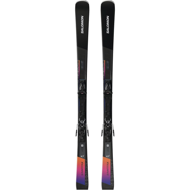 Salomon E S/MAX X7 TI + M10 GW L80 Herren Alpin-Ski & Bindung black-neon-punch Produktbild 0