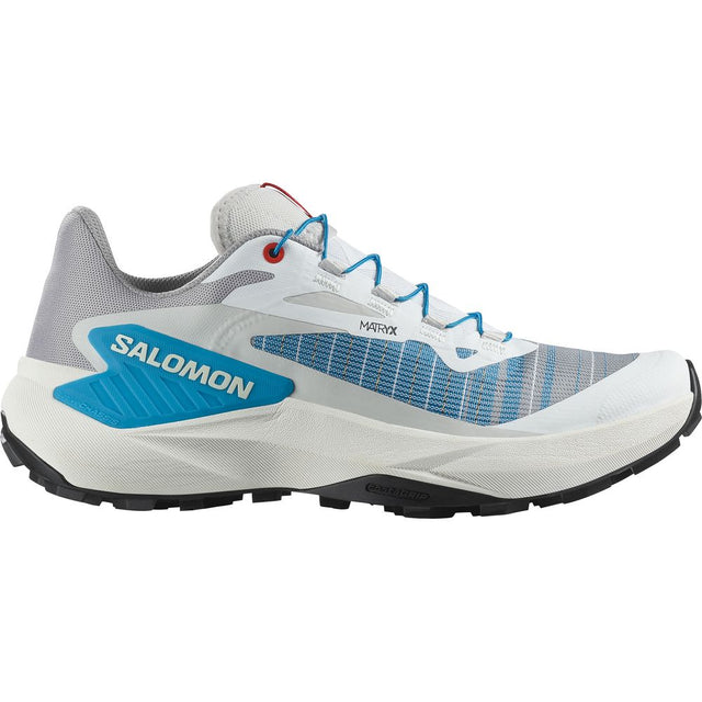 Salomon Shoe Genesis W Damen Trailrunningschuh white lunar rock transcend blue Produktbild 0