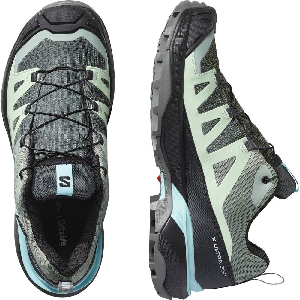 Salomon Shoe X Ultra 360 GTX Damen Hikingschuh sedona sage black sea foam Produktbild 2