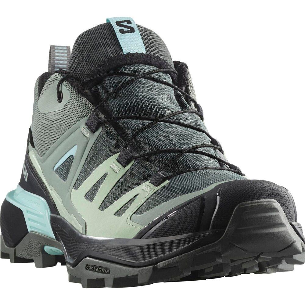 Salomon Shoe X Ultra 360 GTX Damen Hikingschuh sedona sage black sea foam Produktbild 4