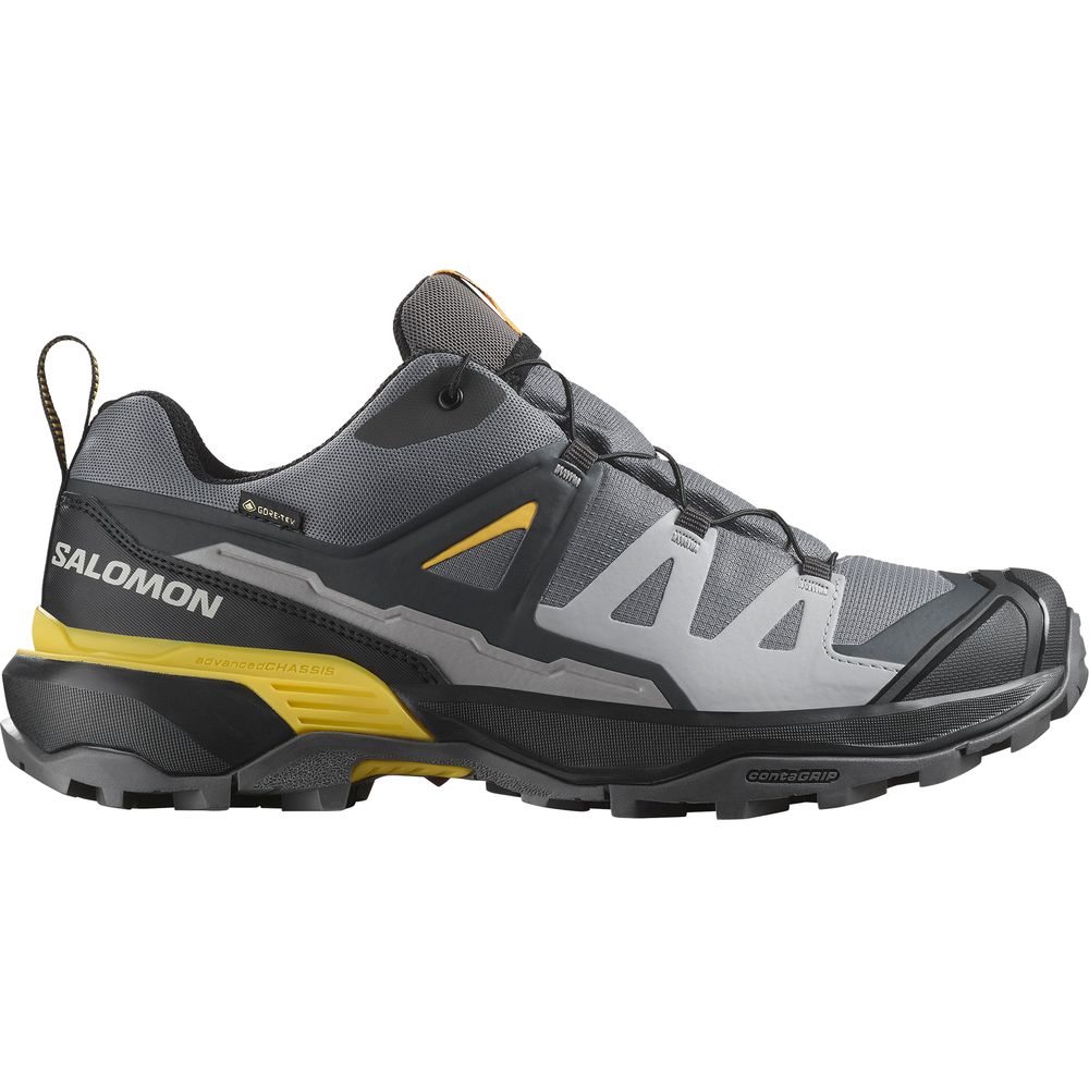 Salomon Shoe X Ultra 360 GTX Herren Hikingschuh castlerock black spicy mustard Produktbild 0