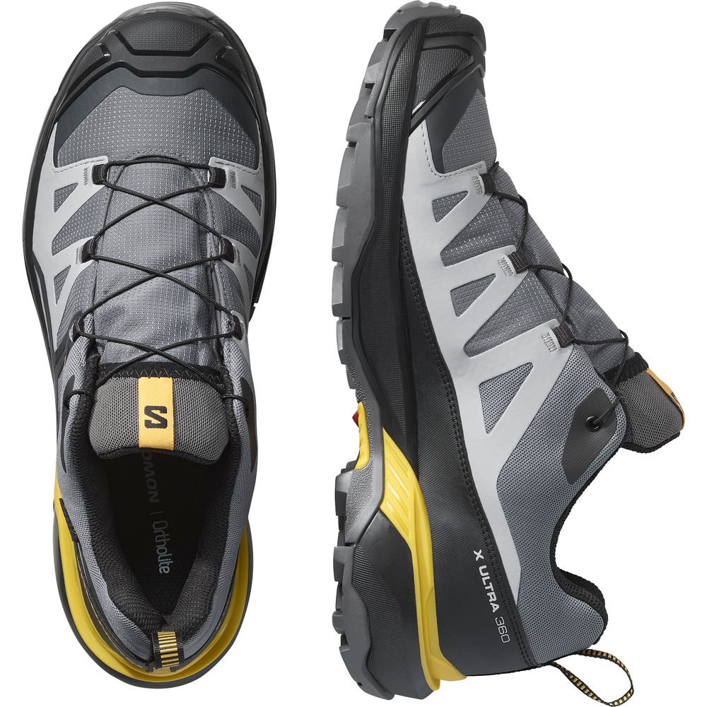 Salomon Shoe X Ultra 360 GTX Herren Hikingschuh castlerock black spicy mustard Produktbild 5