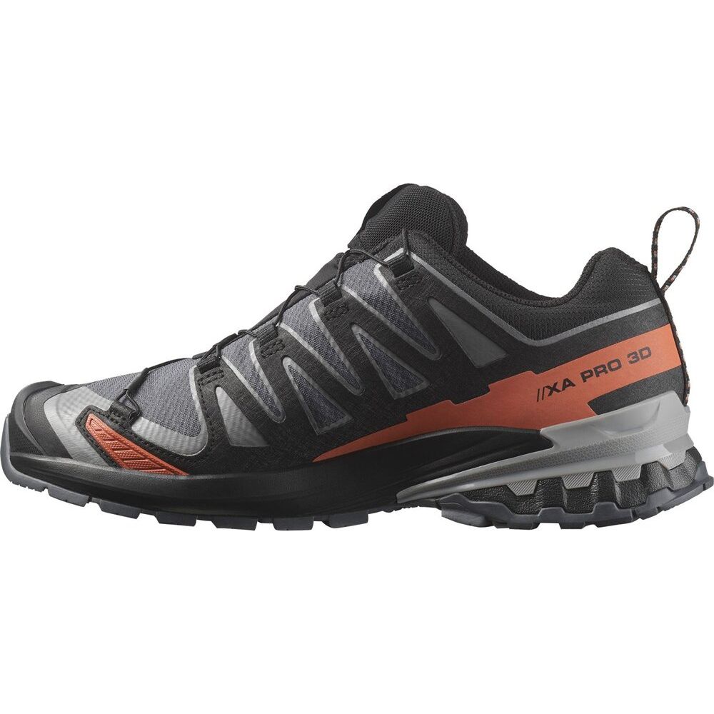 Salomon Shoe XA Pro 3D V9 GTX Herren Trailrunningschuh turbulence black burnt ochre Produktbild 3