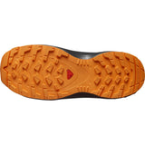 Salomon Shoe XA Pro V8 Waterproof J Kinder Wanderschuh grisaille dark blue turmeric Produktbild 2