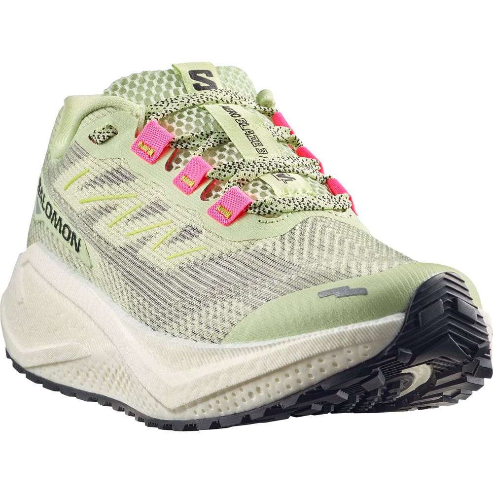 Salomon Shoes Aero Blaze 3 Grvl Damen Gravelrunning-Schuh butterfly-knockout-pink-black Produktbild 1