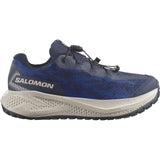 Salomon Shoes Aero Grvl Wp J Mar Bl/slv Cl/blu Kinder Wanderschuh maritime-blue-silver-cloud-bluing Produktbild 0