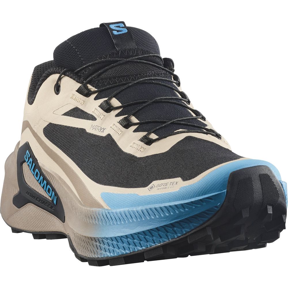 Salomon Shoes Genesis 2 GTX Herren Trailrunningschuh Oxford/walnut/niagar oxford-tan-walnut-niagara Produktbild 3