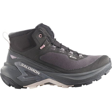 Salomon Shoes Genesis Mid GTX W Damen Wanderschuh black/dawn pink/lilac ash Produktbild 0