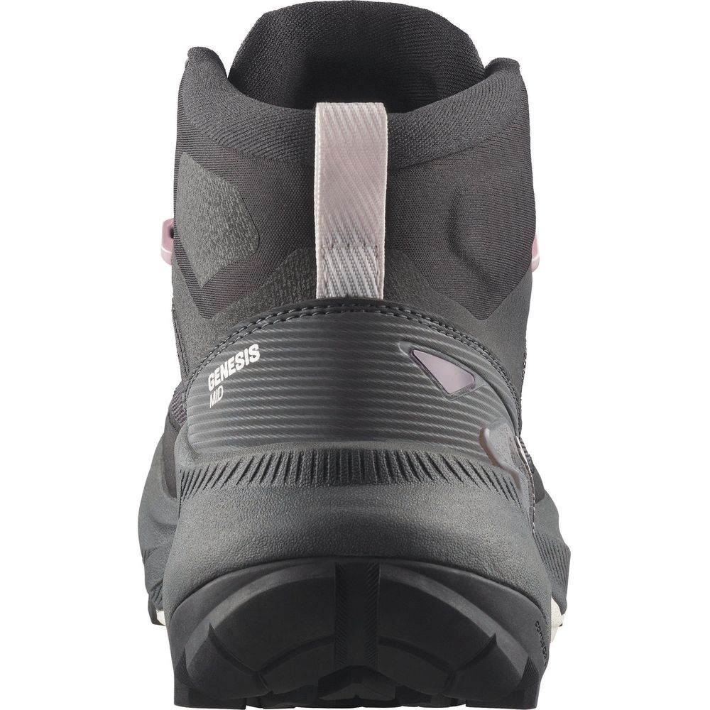 Salomon Shoes Genesis Mid GTX W Damen Wanderschuh black/dawn pink/lilac ash Produktbild 2