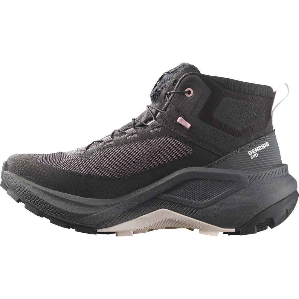 Salomon Shoes Genesis Mid GTX W Damen Wanderschuh black/dawn pink/lilac ash Produktbild 4