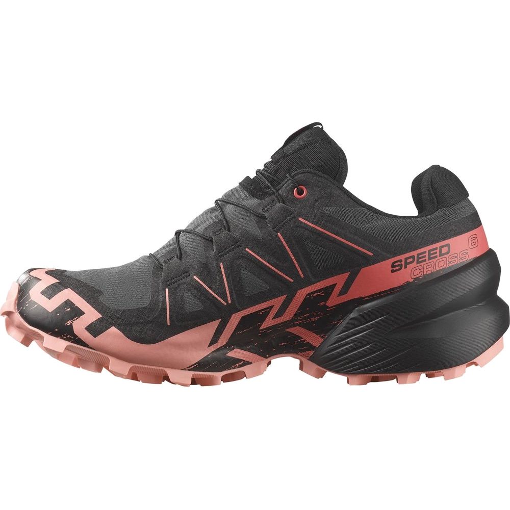Salomon Shoes Speedcross 6 GTX Damen Trailrunningschuh Nine Iron/Black/Flamingo Pink Produktbild 3
