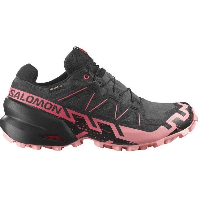 Salomon Shoes Speedcross 6 GTX Damen Trailrunningschuh nine-iron-black-flamingo-pink Produktbild 0