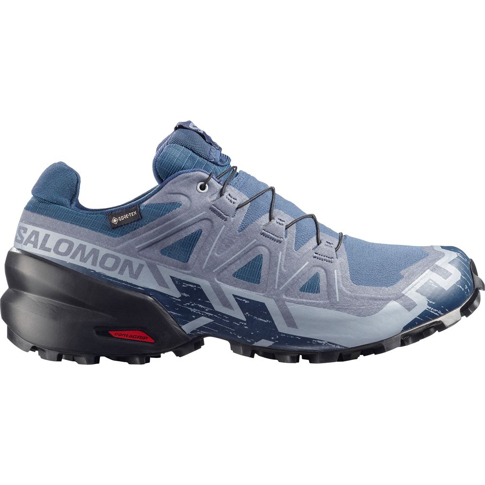 Salomon Shoes Speedcross 6 GTX Herren Trailrunningschuh Spellbound/Black/Tradewinds Produktbild 0