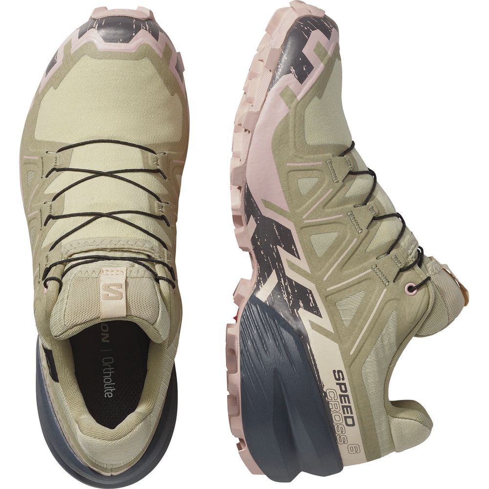 Salomon Shoes Speedcross 6 GTX W Damen Trailrunningschuh eucalyptus/slate green/shadow gray Produktbild 4